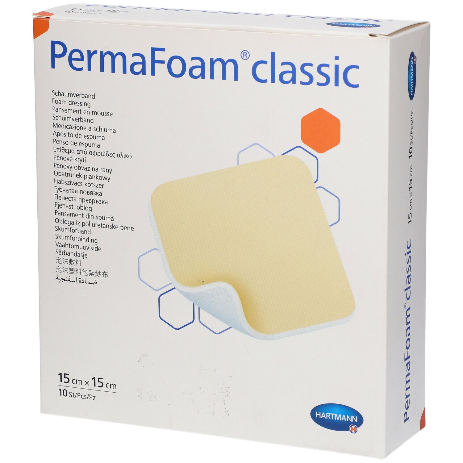 PermaFoam® Classic Schaumverband 15 x 15 cm