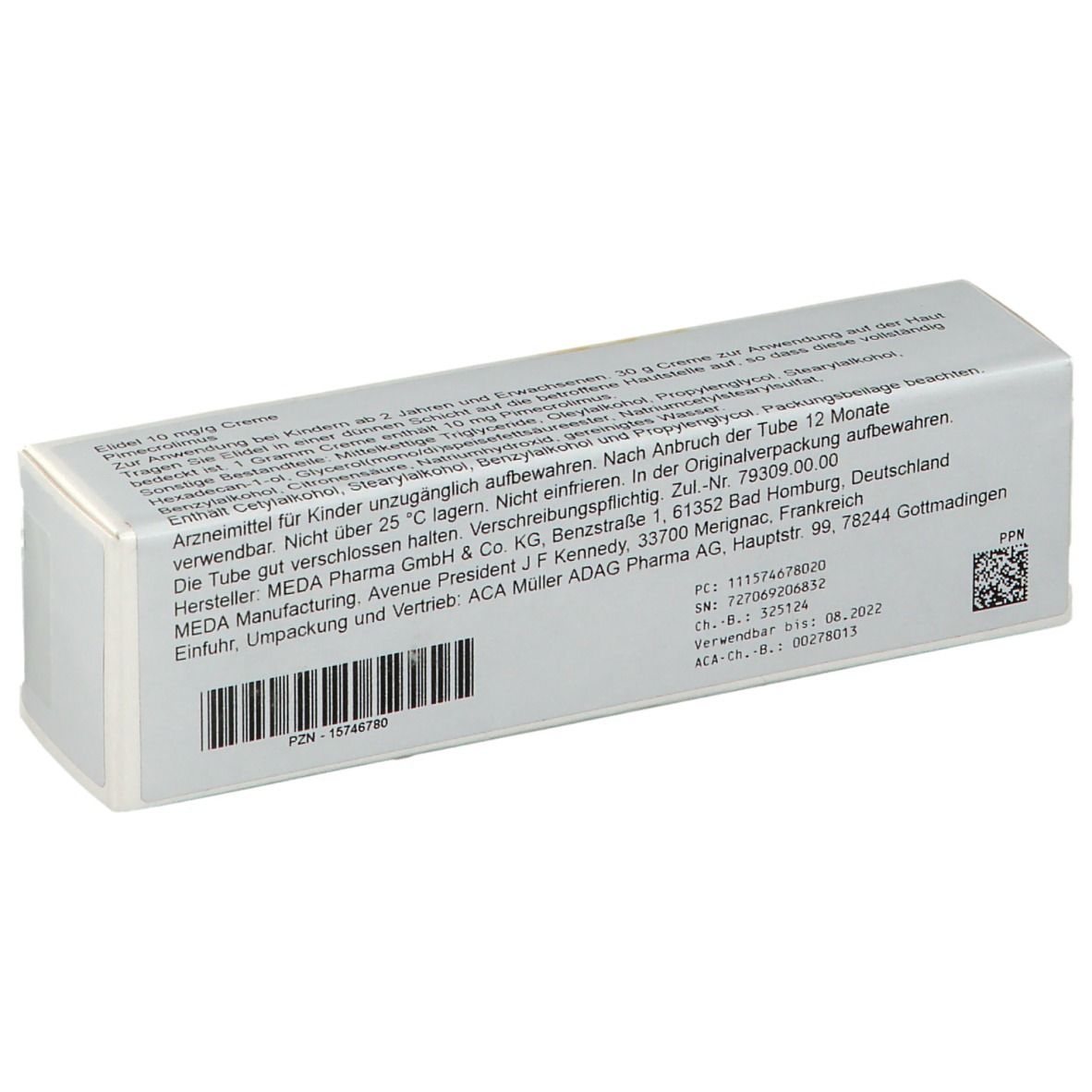Elidel® 0,01 Allergan 10Mg/G
