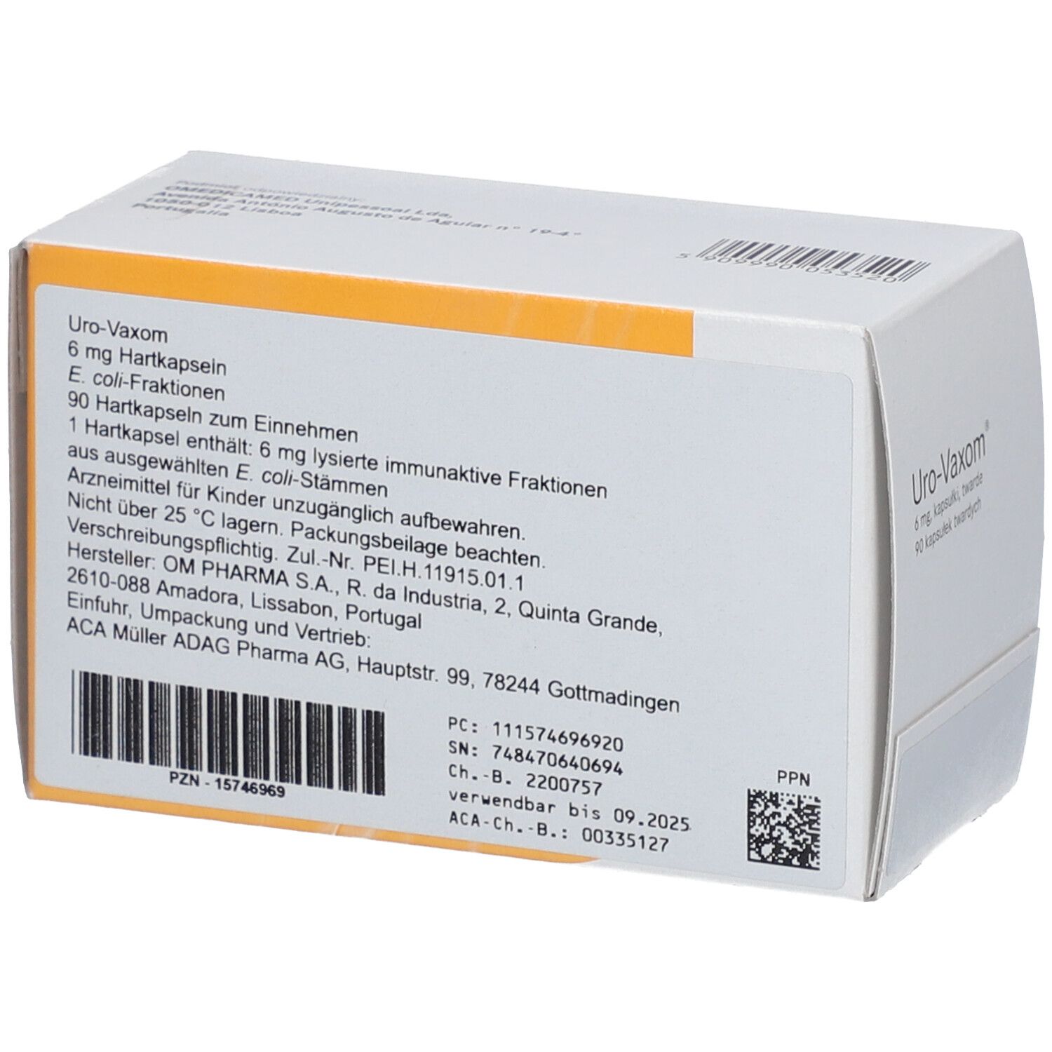 Uro® Vaxom Ug Hartkapseln