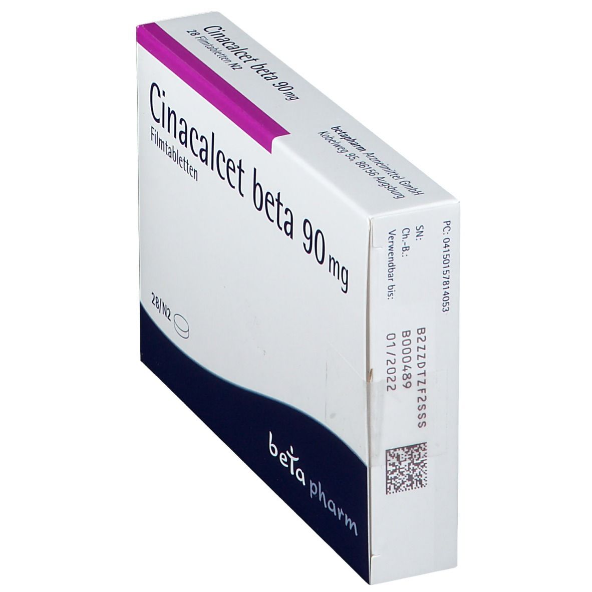 Cinacalcet Beta 90 Mg 28 St Mit Dem E Rezept Kaufen Shop Apotheke