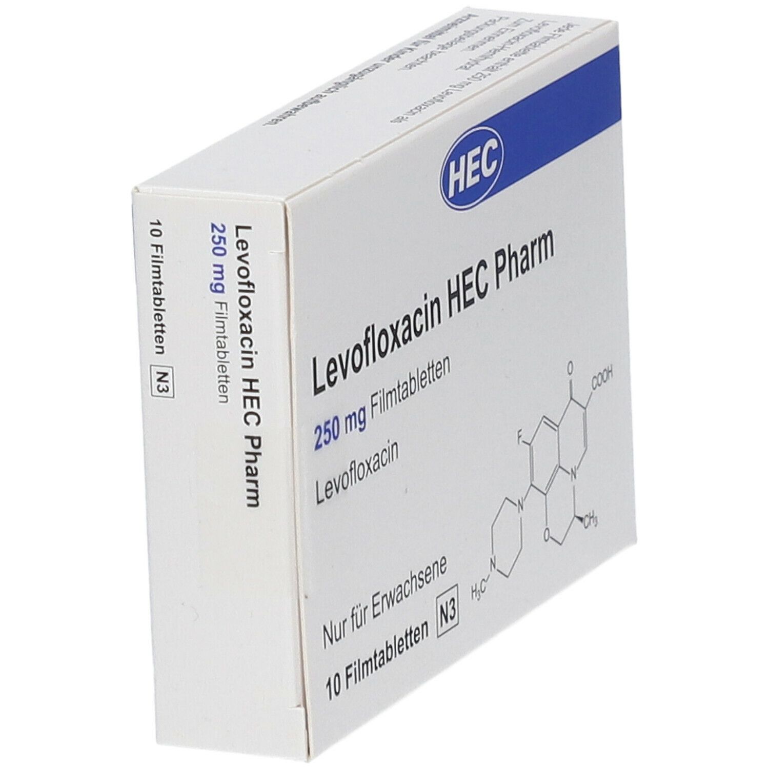 Levofloxacin HEC Pharm 250 mg Filmtabletten 10 St