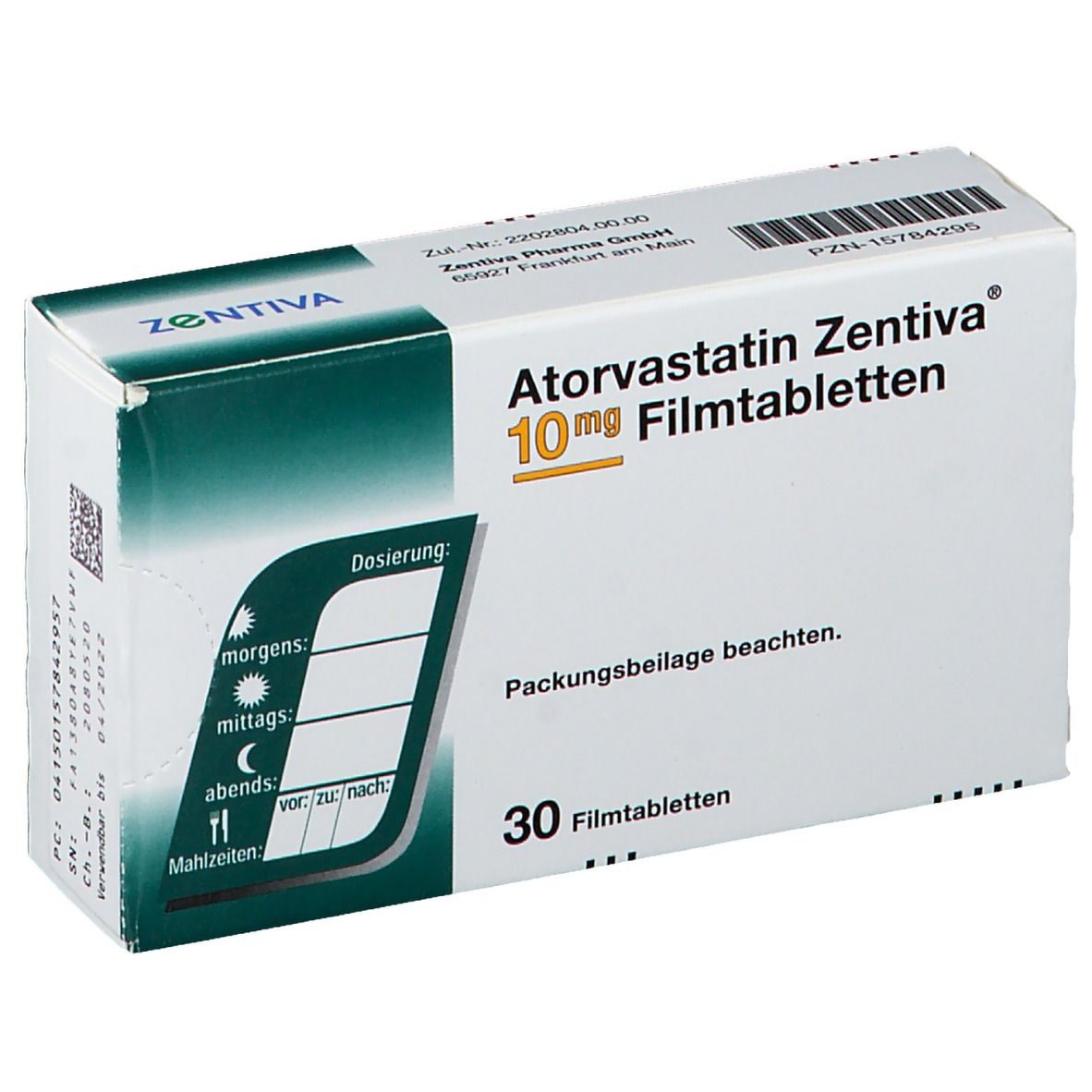 Atorvastatin Zentiva® 10 mg