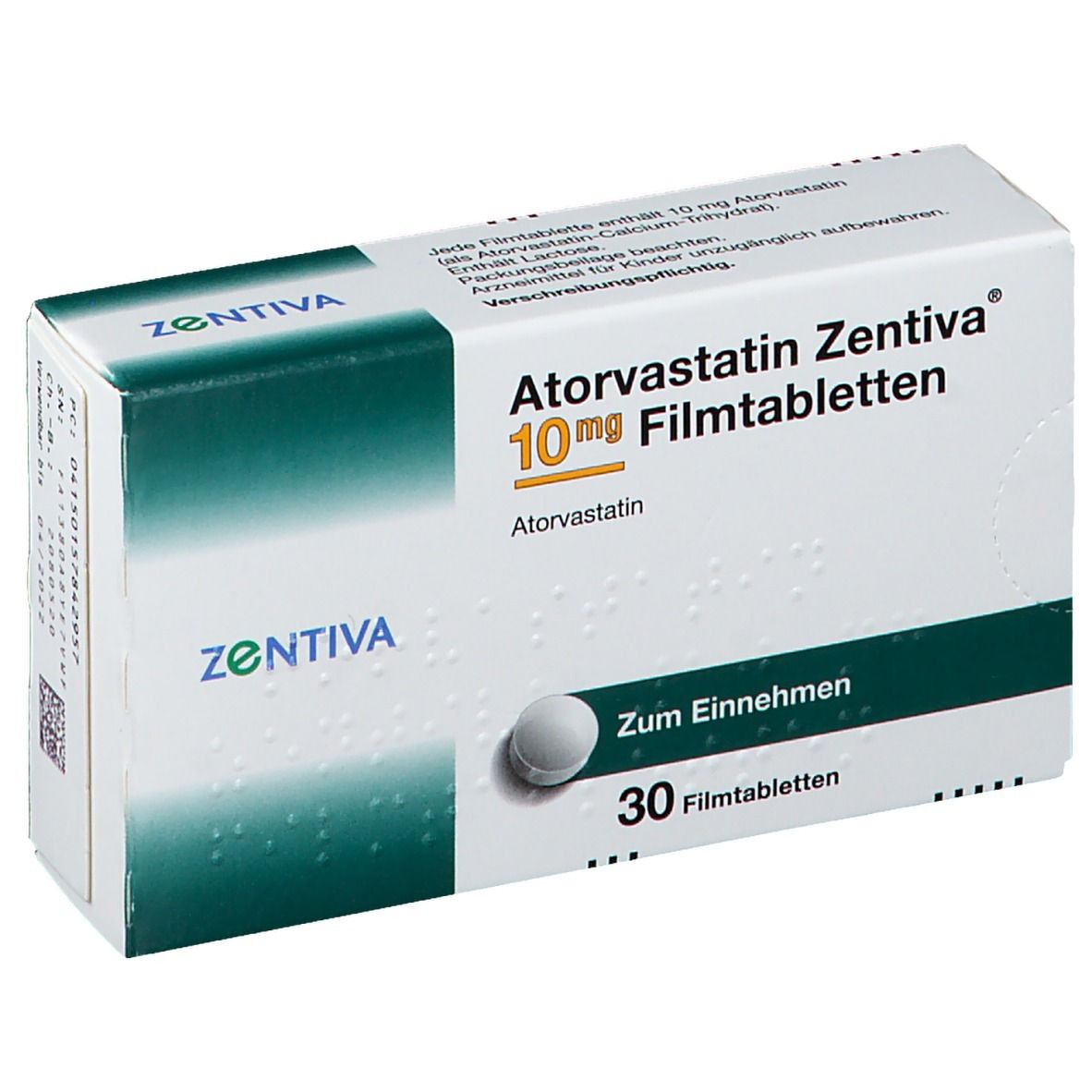 Atorvastatin Zentiva® 10 mg