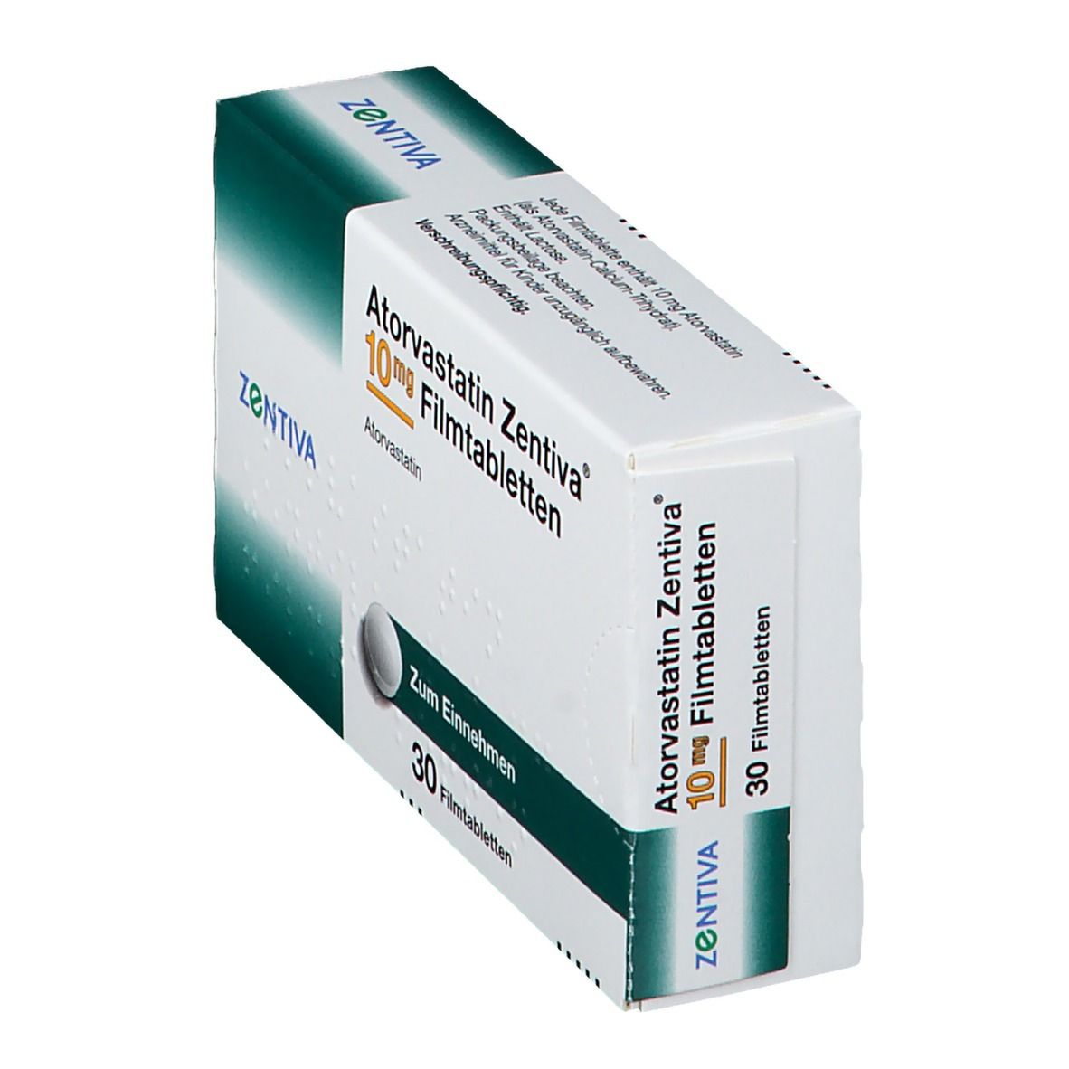 Atorvastatin Zentiva® 10 mg