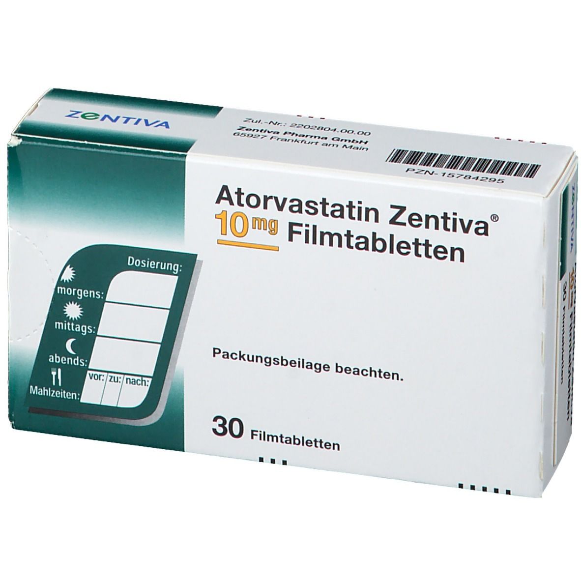 Atorvastatin Zentiva® 10 mg