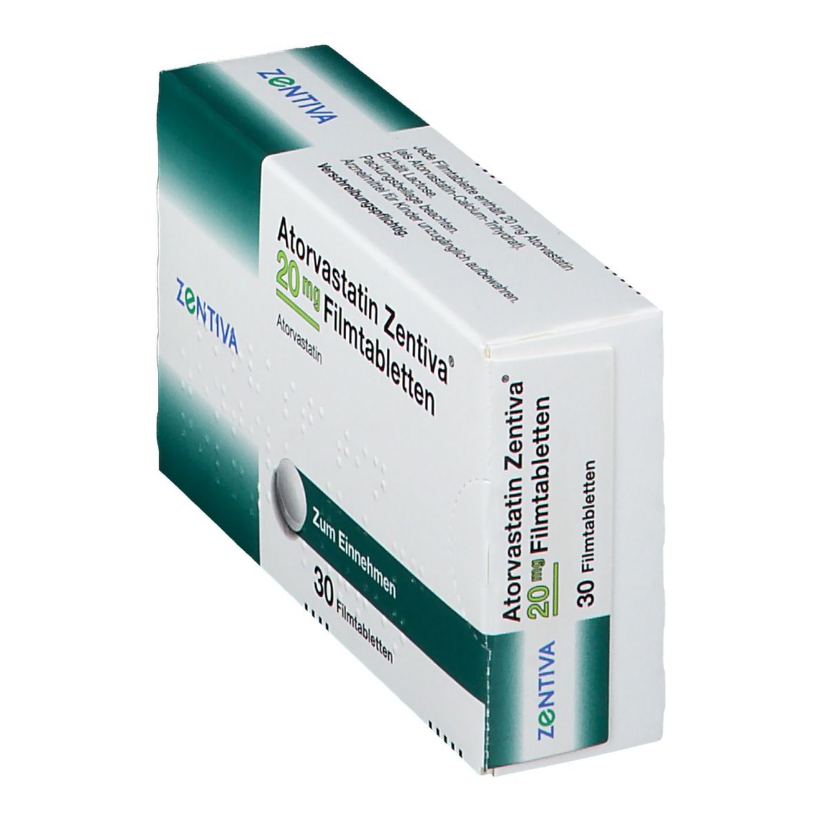 Atorvastatin AL 20 mg Filmtabletten 30 St