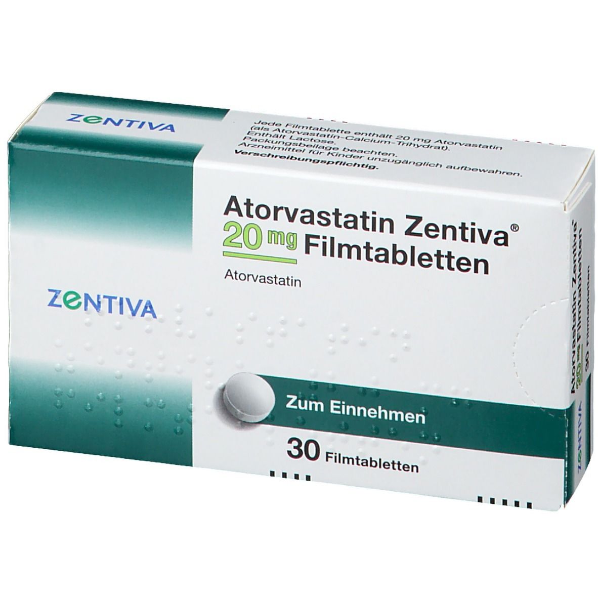 Atorvastatin Zentiva® 20 mg