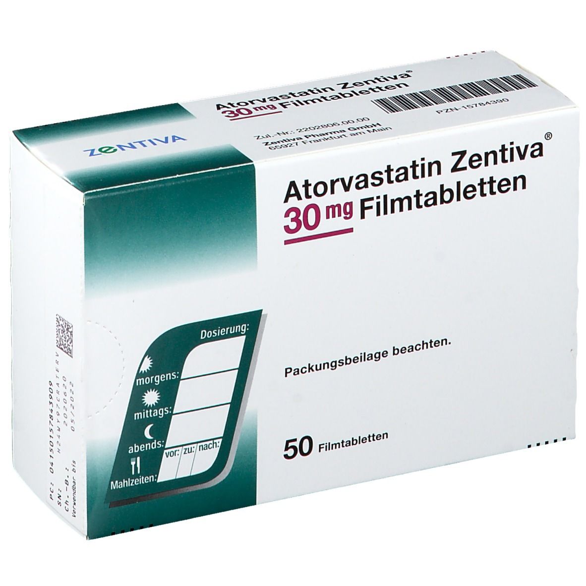 Atorvastatin Zentiva® 30 mg