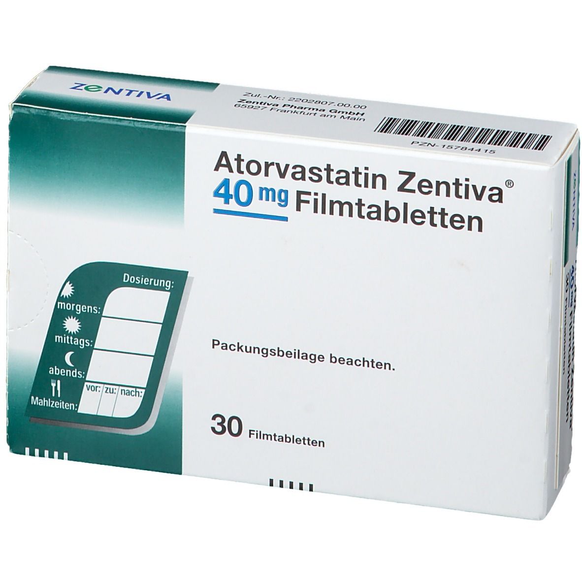 Atorvastatin Zentiva® 40 mg