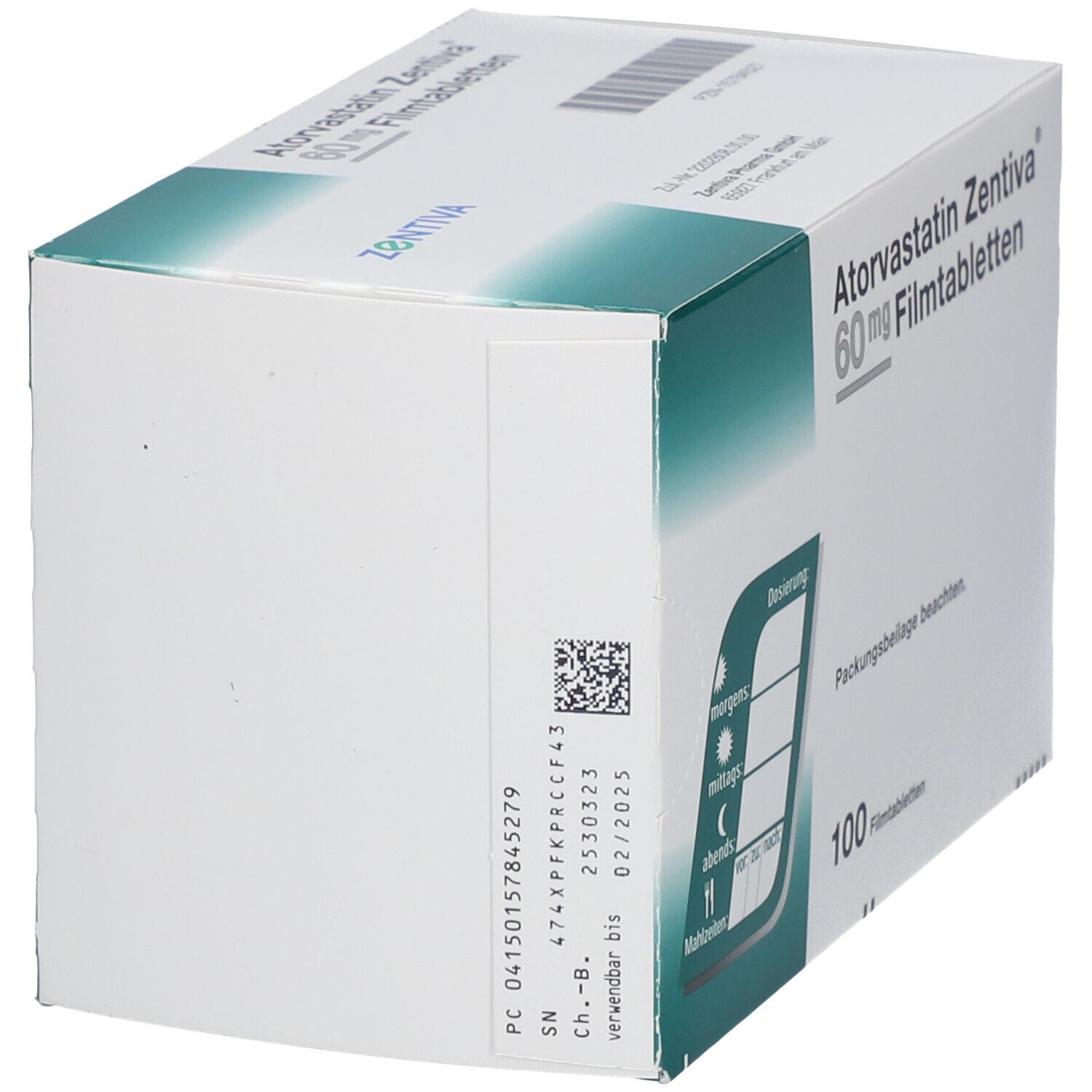 Atorvastatin Zentiva® 60 mg