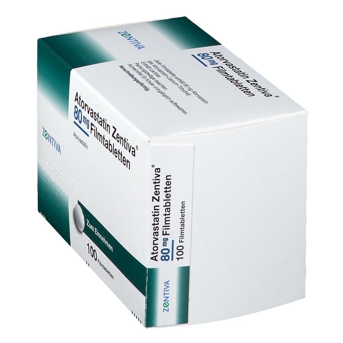 Atorvastatin Zentiva® 80 mg