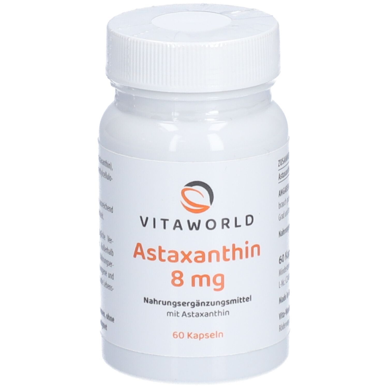 Astaxanthin 8 mg Kapseln 60 St