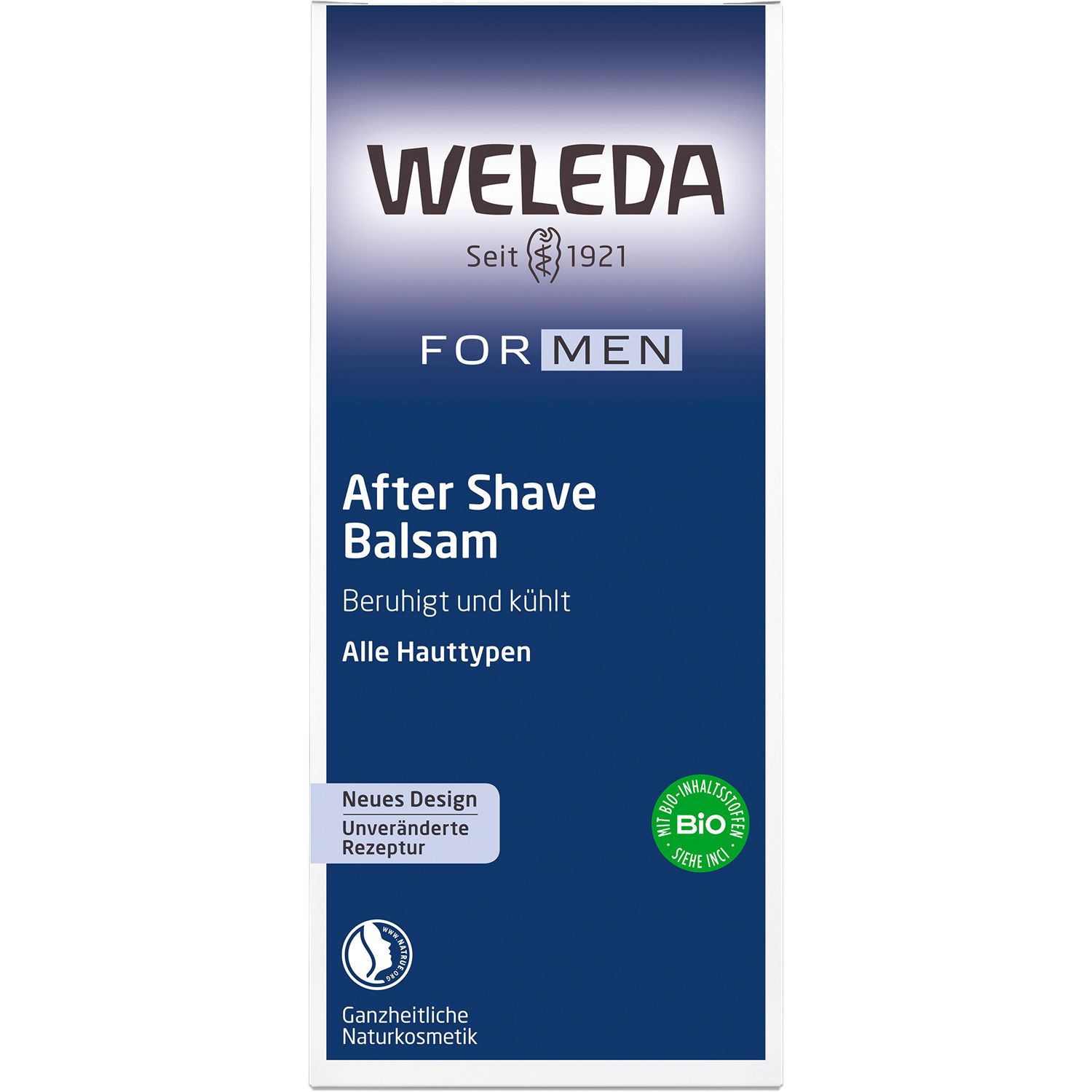 Weleda After Shave Balsam  - beruhigt nach der Trocken- oder Nassrasur mit kühlendem Aloe Vera-Gel