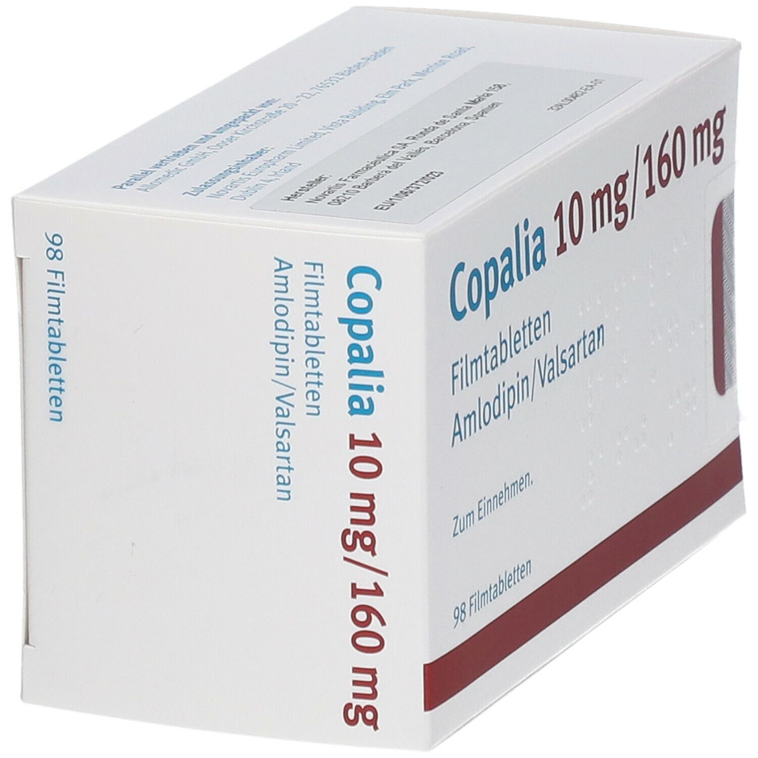 Copalia 10 mg/160 mg Filmtabletten 98 St