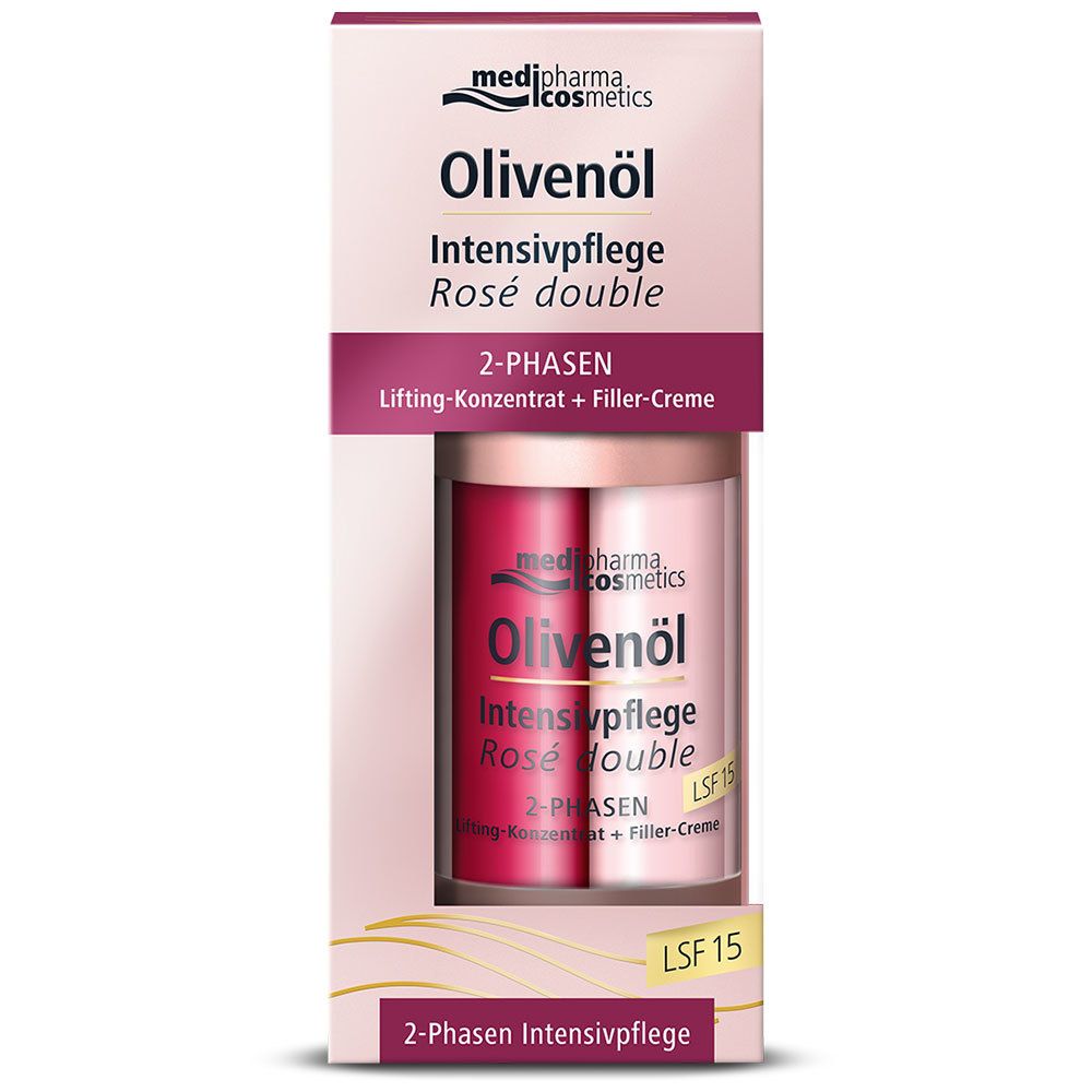 medipharma cosmetics Huile d'olive de soins intensifs Rosé Double