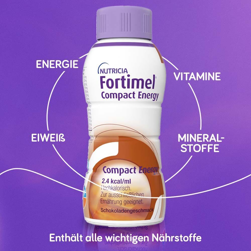 Fortimel Compact Energy Trinknahrung Schokolade