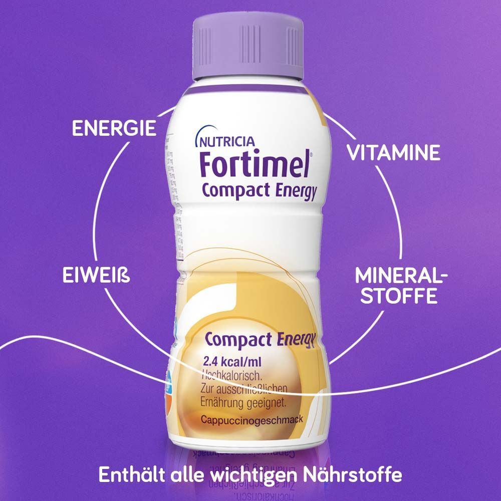 Fortimel Compact Energy Trinknahrung Cappuccino