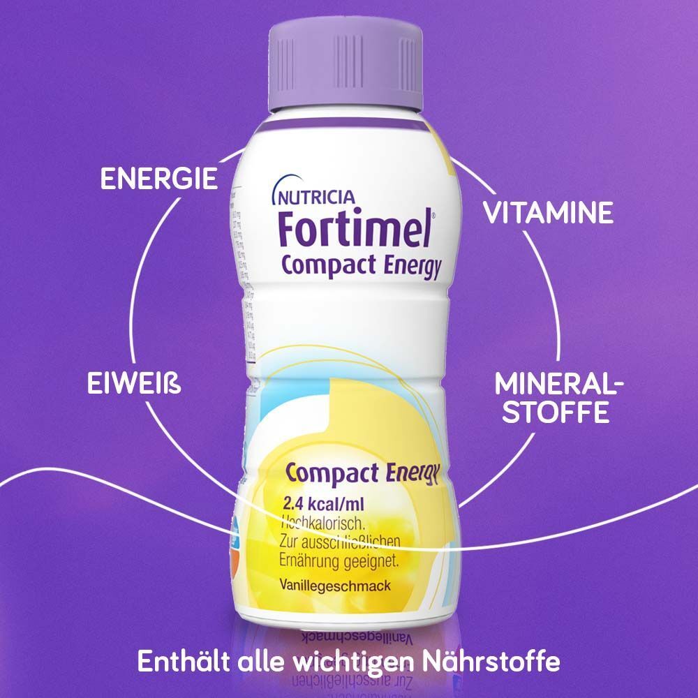 Fortimel Compact Energy Trinknahrung Vanille