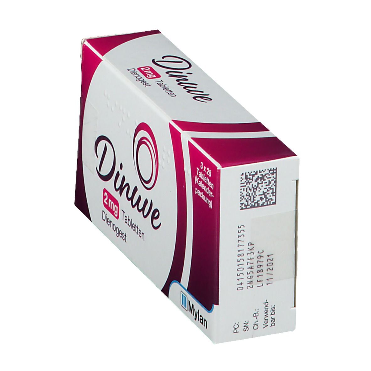 Dinuve 2 mg Tabletten 84 St