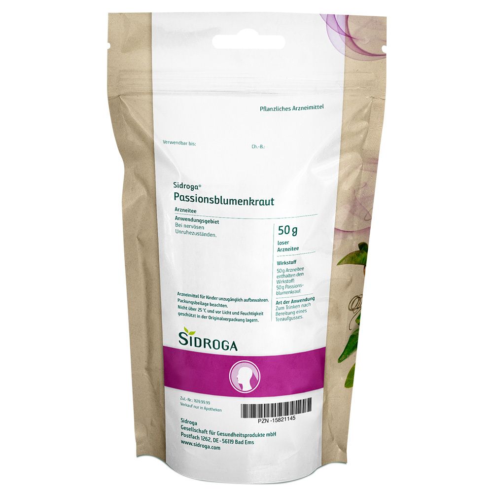 Sidroga Passionsblumenkraut loser Arzneitee
