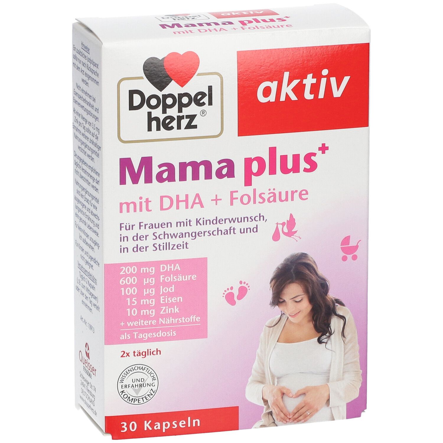 Doppelherz® Mama plus avec DHA + acide folique