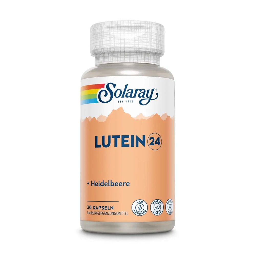 Lutein Eyes Advanced 24 mg Solaray Kapseln 30 St