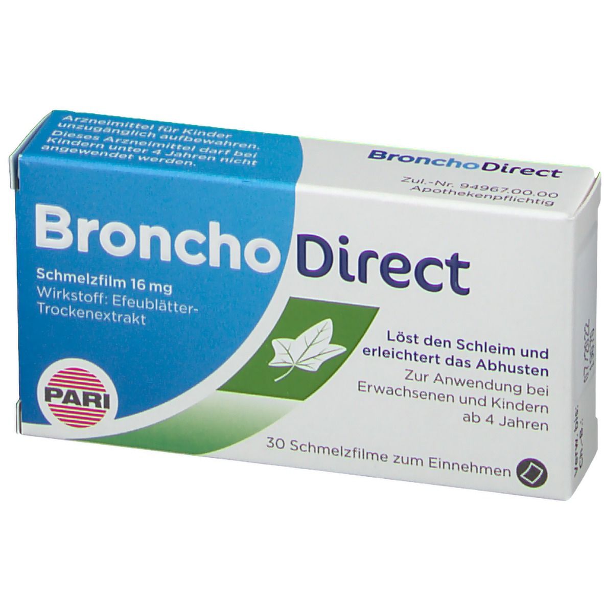 BronchoDirect® Pflanzlicher Hustenlöser