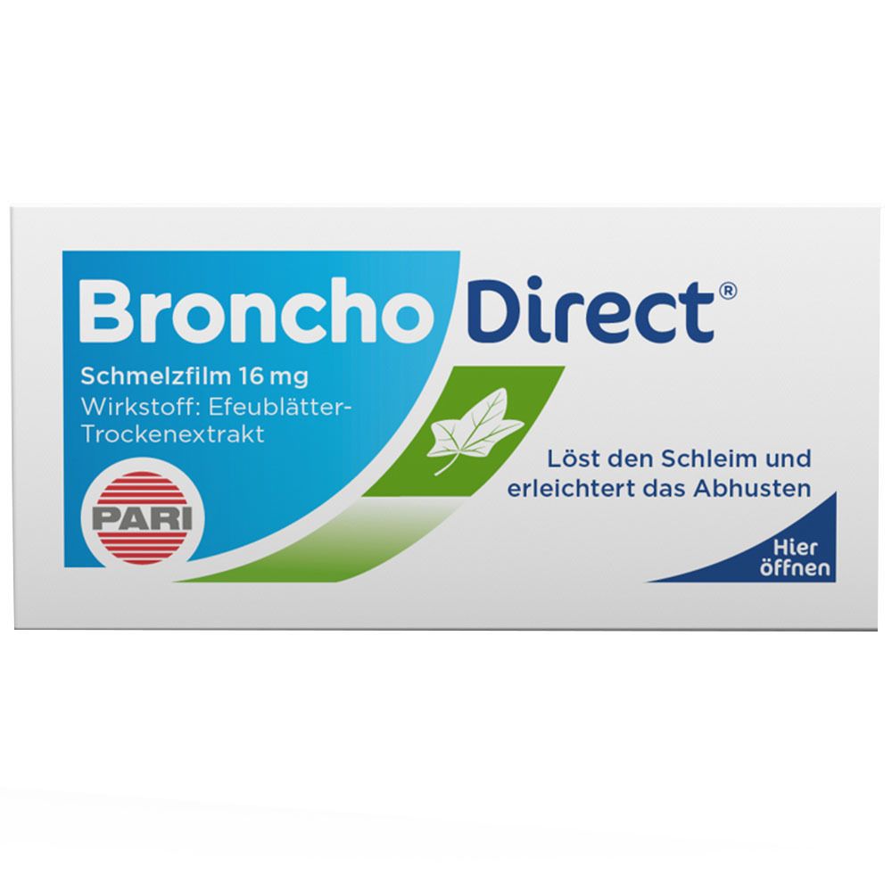 BronchoDirect® Pflanzlicher Hustenlöser