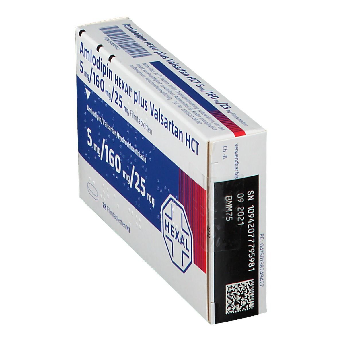 Amlodipin HEXAL® plus Valsartan HCT 5 mg/160 mg/25 mg