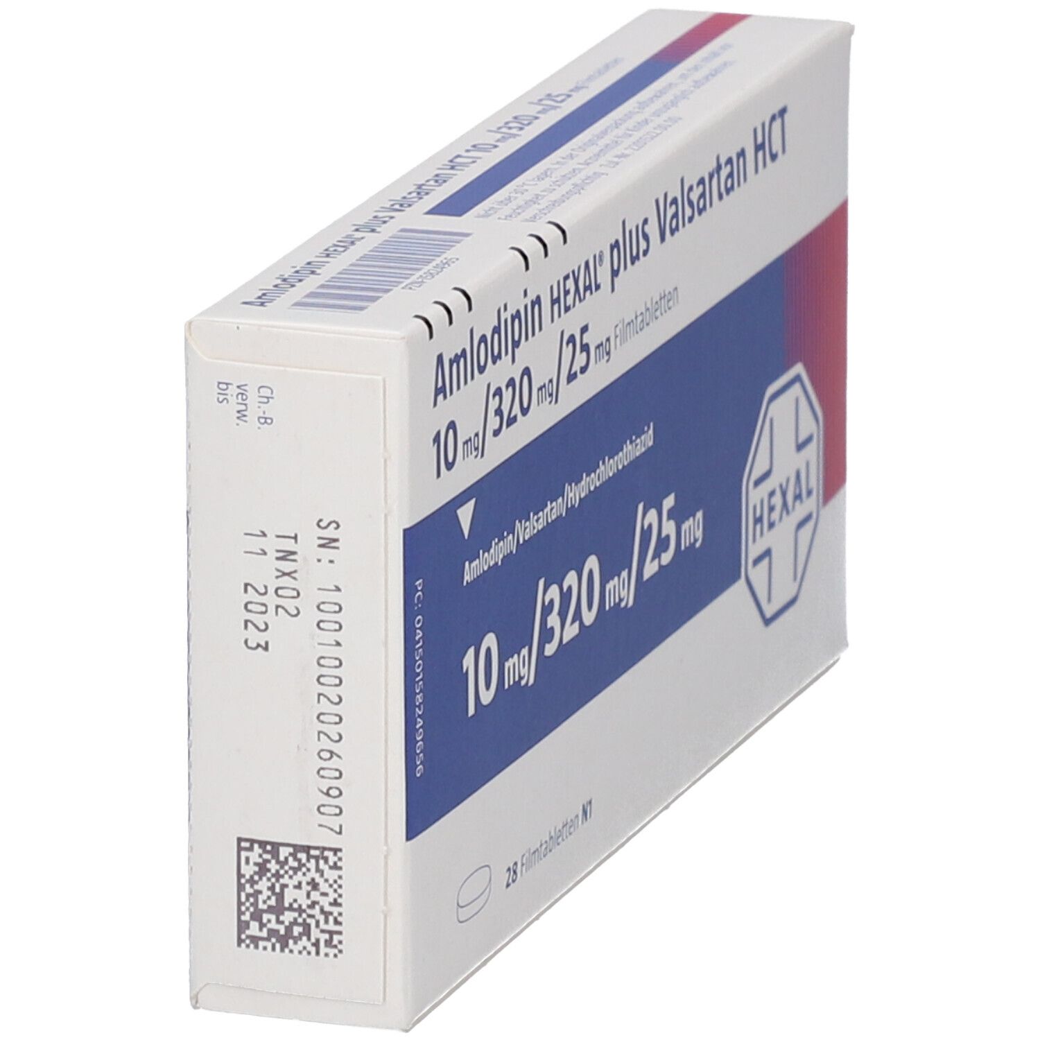 Amlodipin Hexal plus Valsartan HCT 10mg/320mg/25mg 28 St Filmtabletten