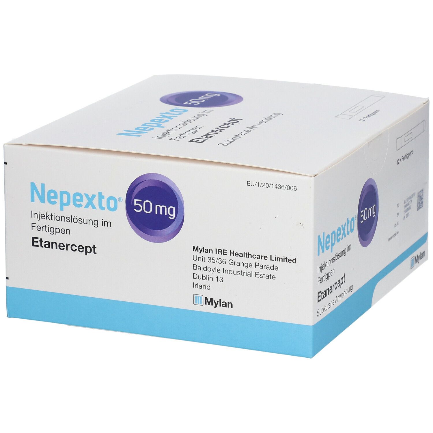 Nepexto 50 mg Injektionslösung im Fertigpen 12 St