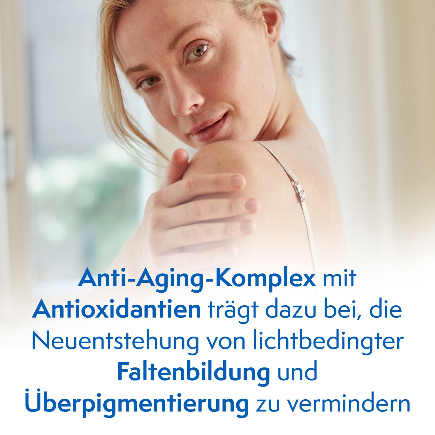 Ladival® Anti-Age und Anti-Pigmentflecken Sonnencreme LSF 50+ mit Anti-Aging-Komplex für Gesicht, Hände und Dekolleté