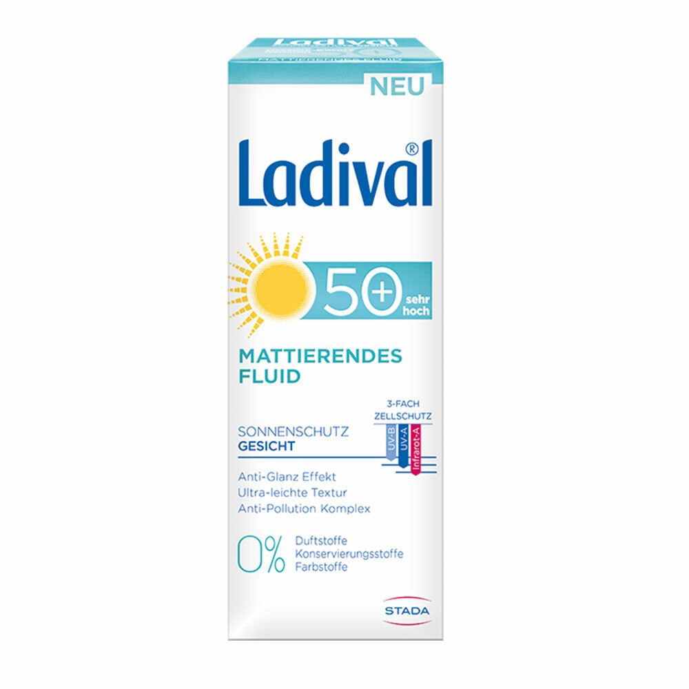 Ladival® mattierendes Fluid fürs Gesicht LSF 50