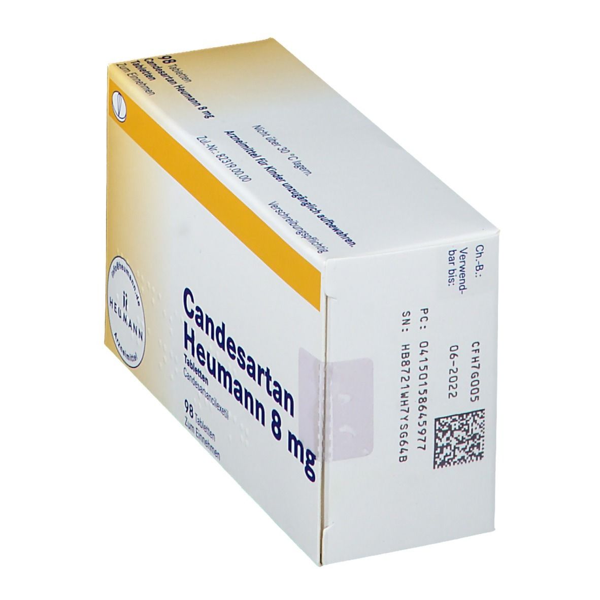 Candesartan Heumann 8 mg Tabletten 98 St