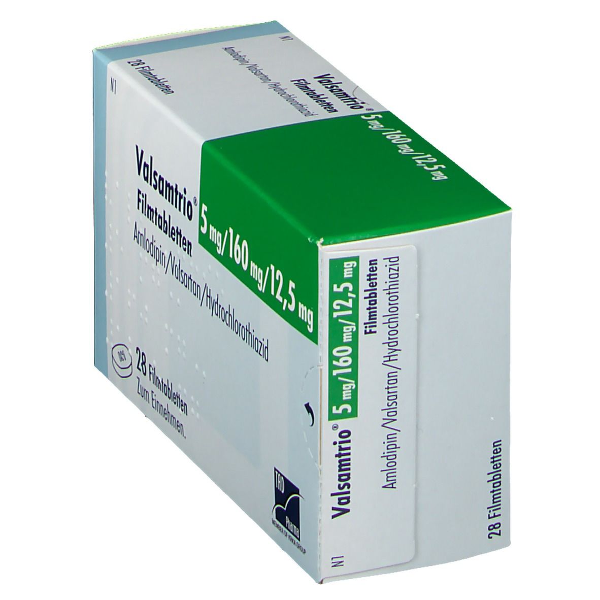 Valsamtrio 5 mg/160 mg/12,5 mg Filmtabletten 28 St