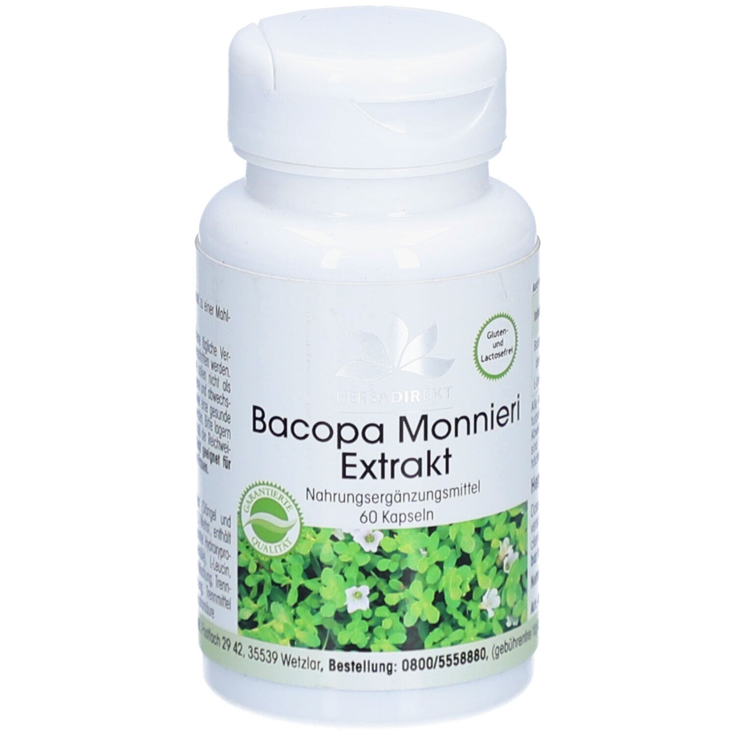 Warnke Vitalstoffe Bacopa Monnieri Extrakt Kapseln