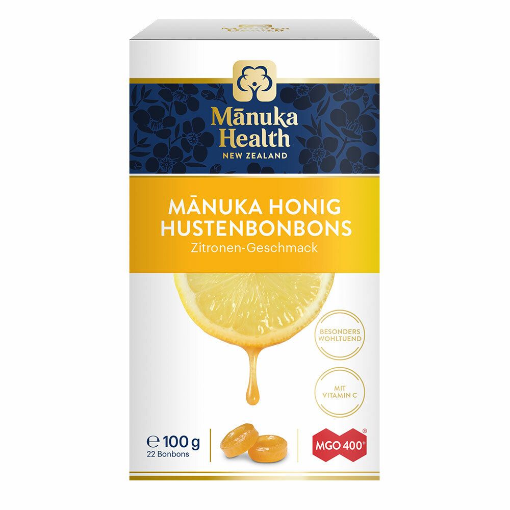 Manuka Health MGO 400+ Lutschbonbons Zitrone