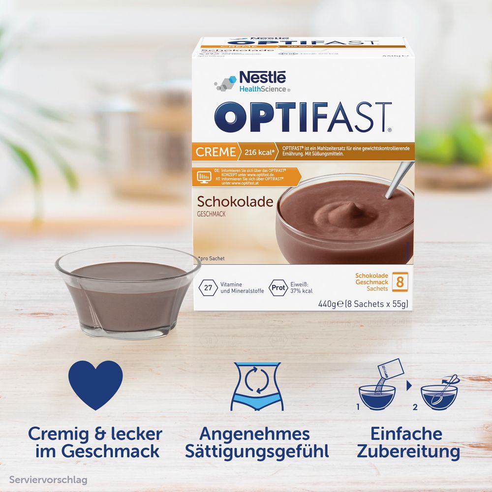 OPTIFAST® Creme mit Schokoladengeschmack