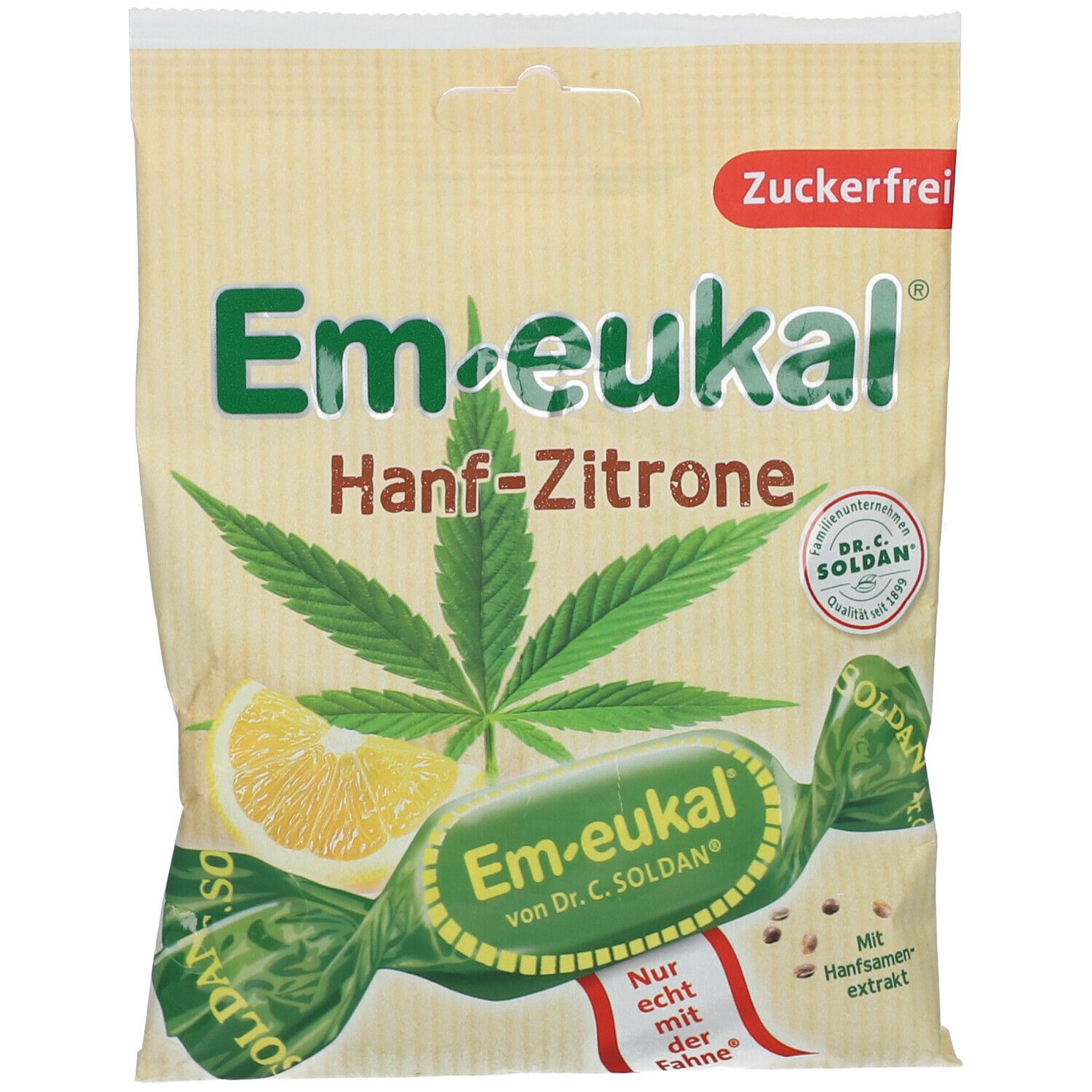 Em-eukal® Citron de chanvre sans sucre