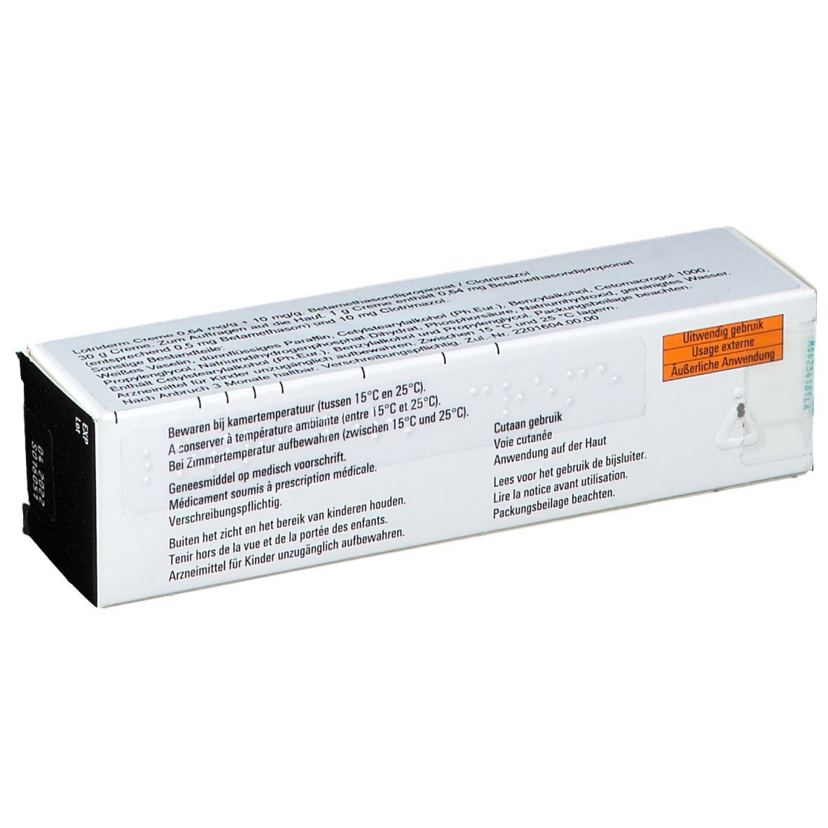 Lotriderm® Creme 10/160/12.5Mg