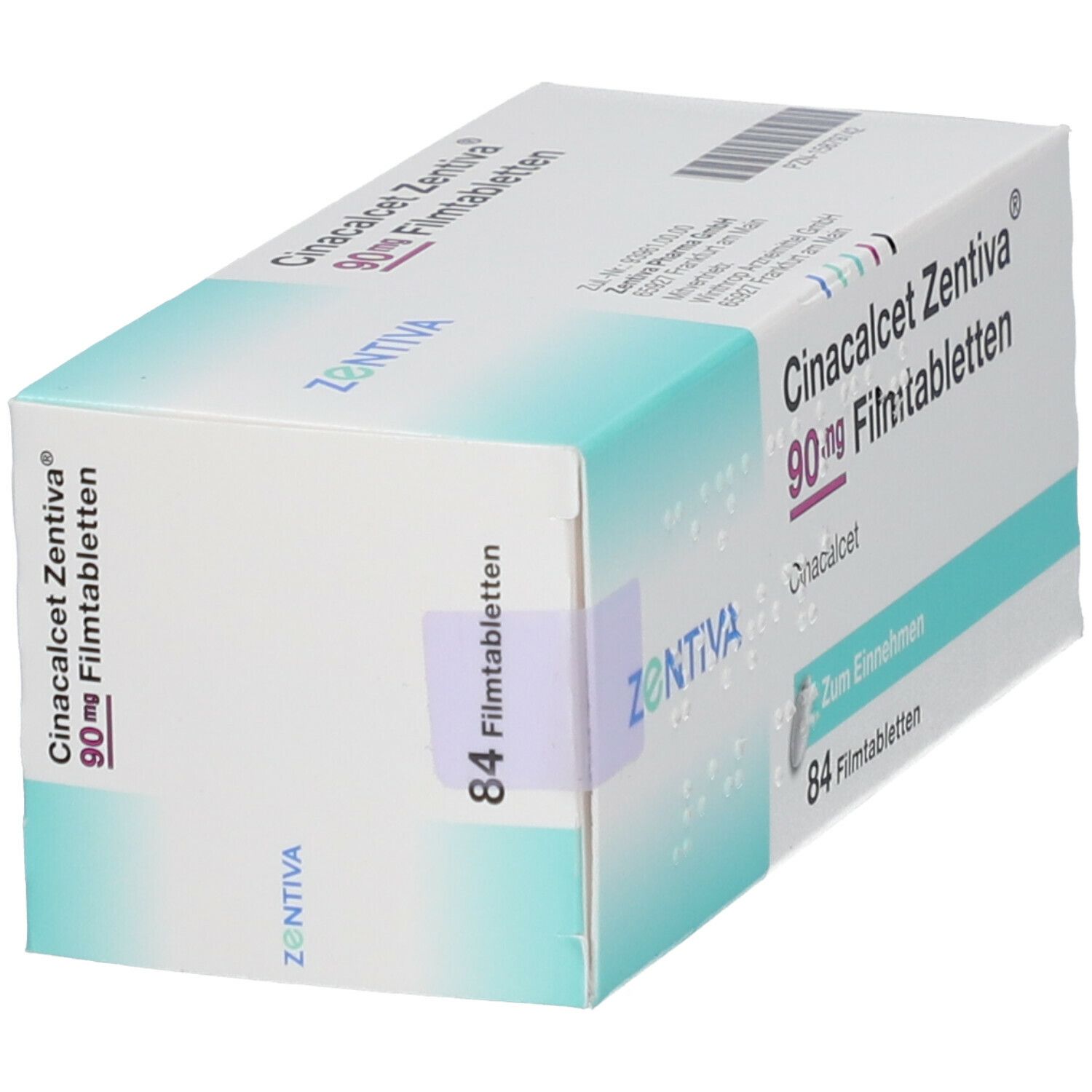 Cinacalcet Zentiva 90 mg Filmtabletten 84 St