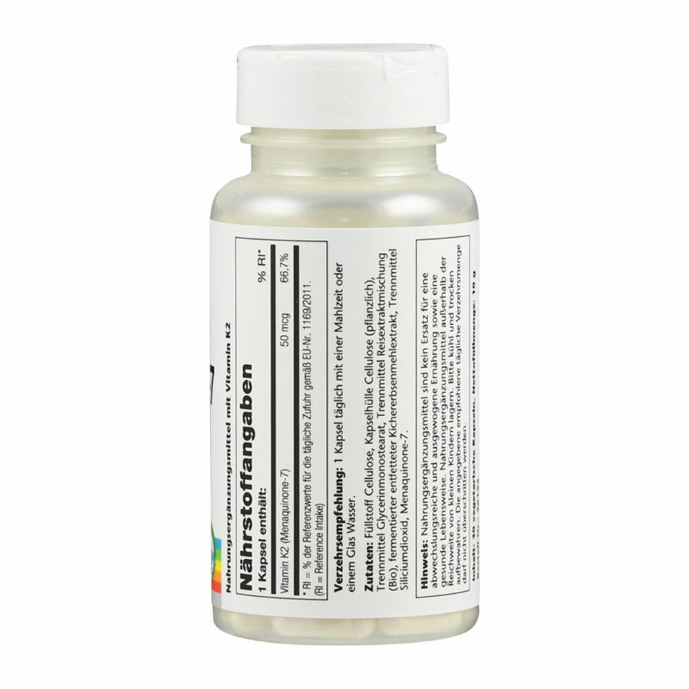 SOLARAY® Vitamine K2 Ménaquinone-7 50 µg