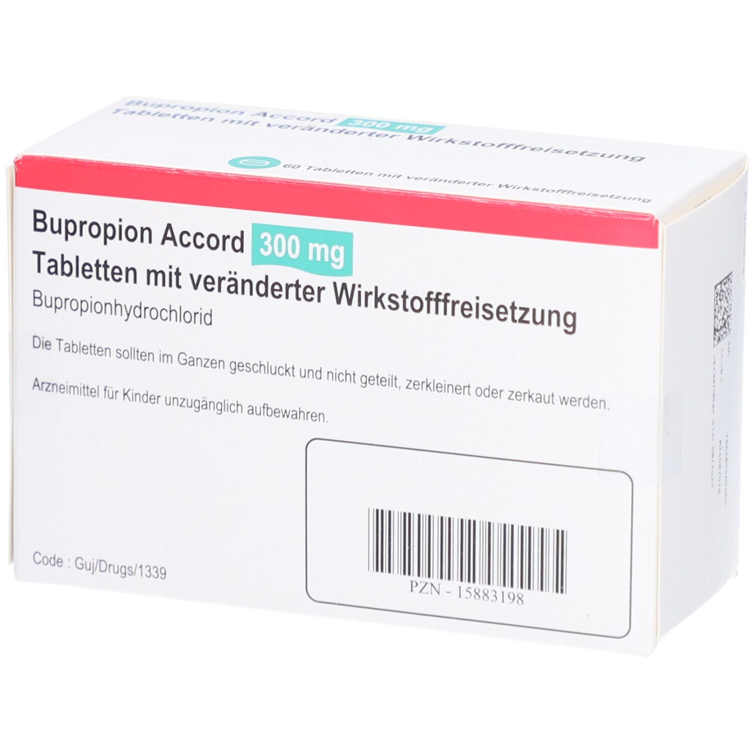 BUPROPION Accord 300 mg Tab.m.verä.Wst.-Frs.