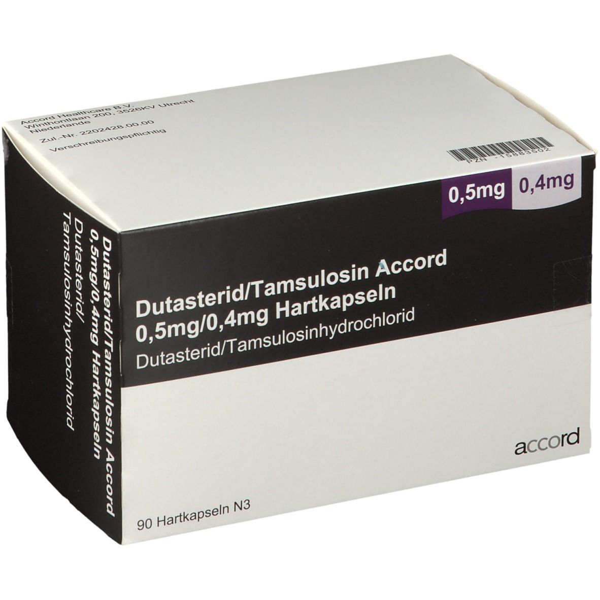 Dutasterid/Tamsulosin Accord 0,5 mg/0,4 mg