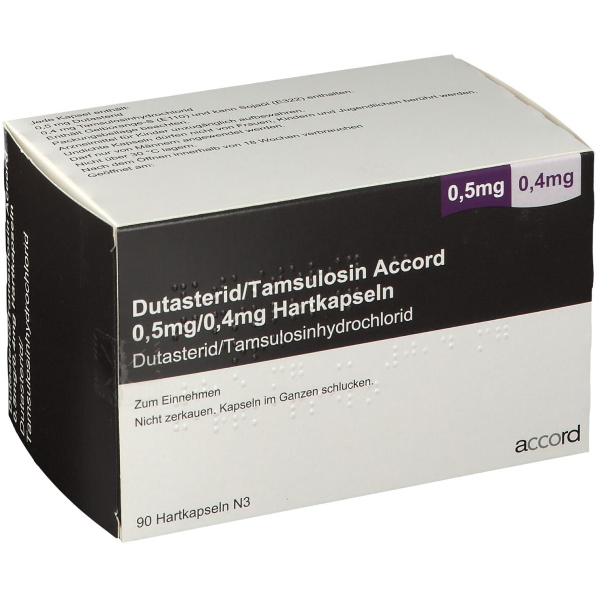 Dutasterid/Tamsulosin Accord 0,5 mg/0,4 mg
