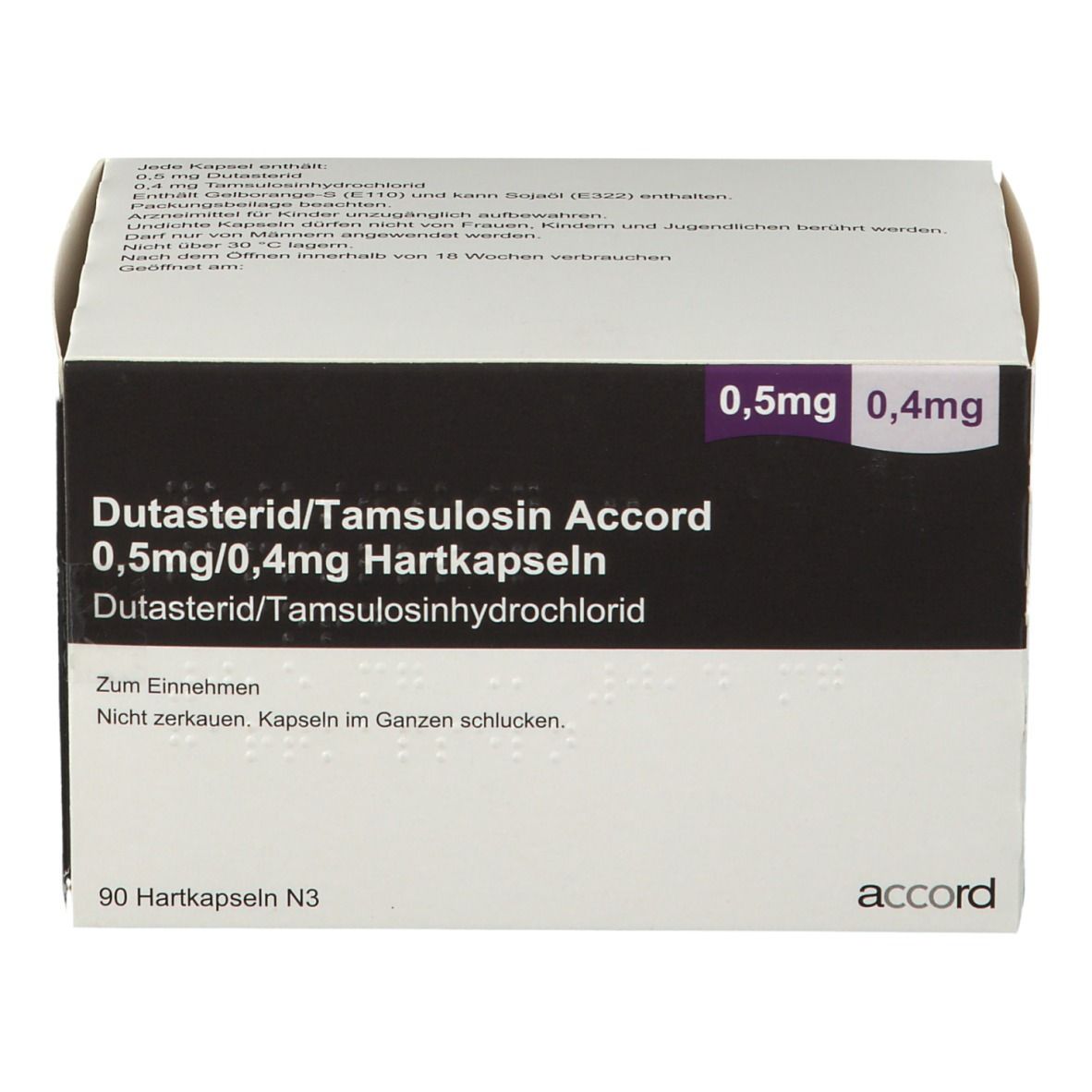 Dutasterid/Tamsulosin Accord 0,5 mg/0,4 mg