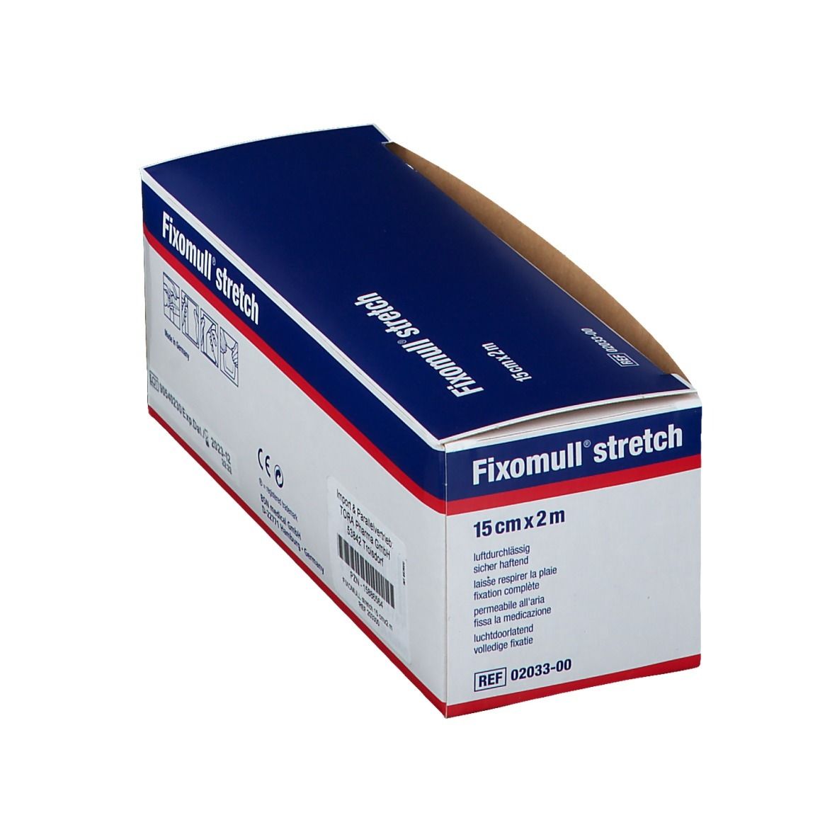 Fixomull® stretch Fixierpflaster 15 cm x 2 m