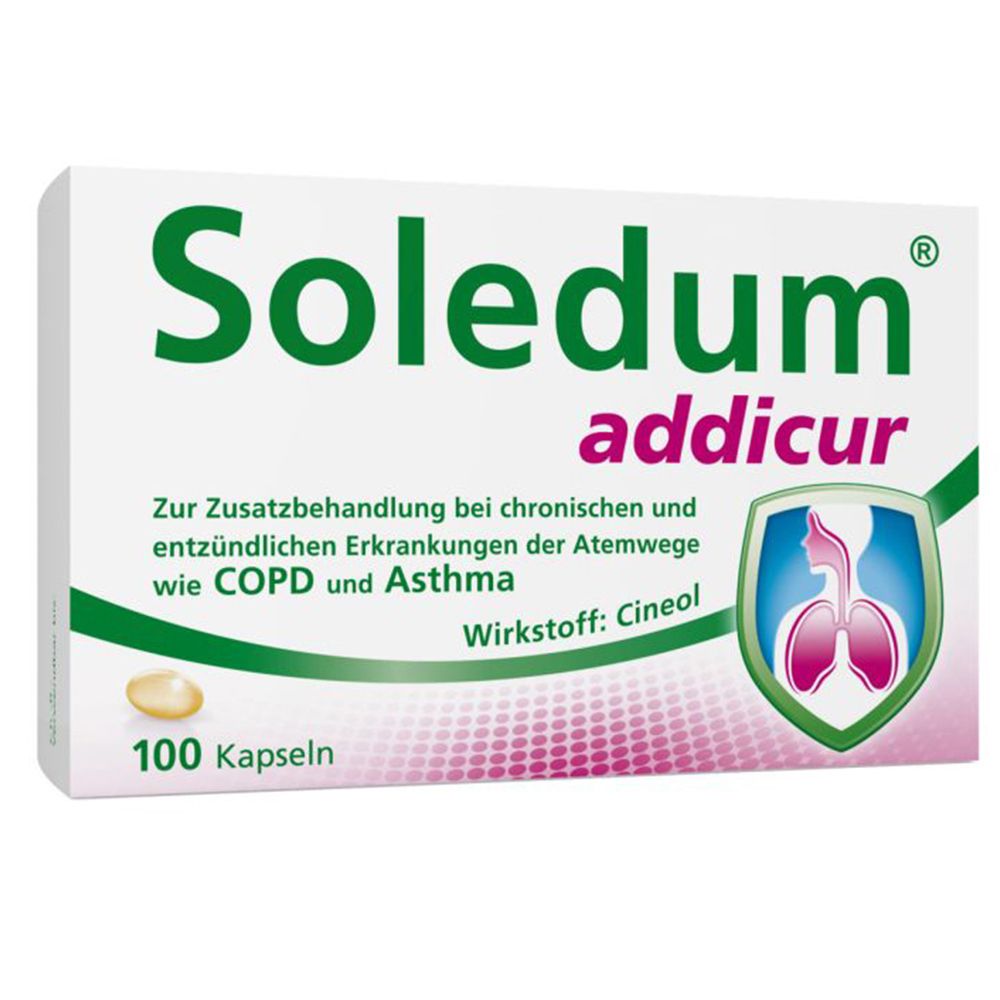 Soledum® addicur zur Zusatzbehandlung bei Copd und Asthma