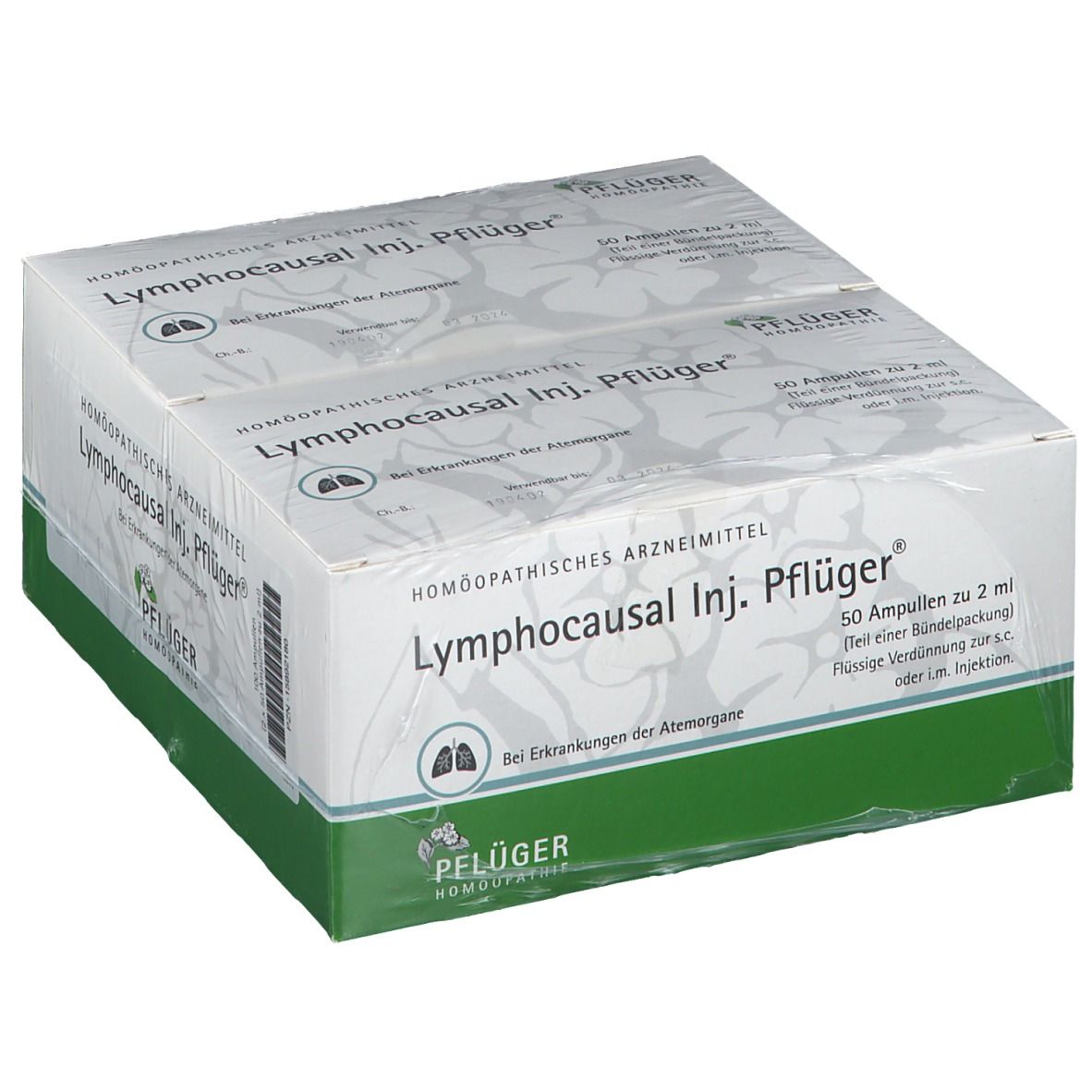 Lymphocausal Inj. Pflüger Ampullen 100x2 ml