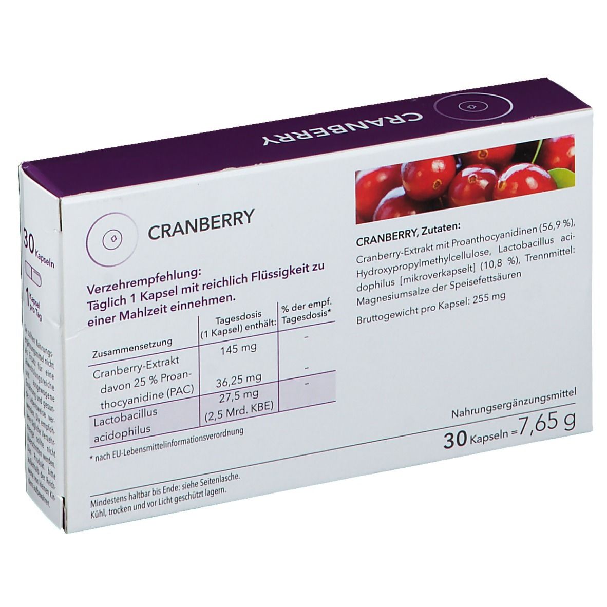 MEDICOM® Nobilin Cranberry